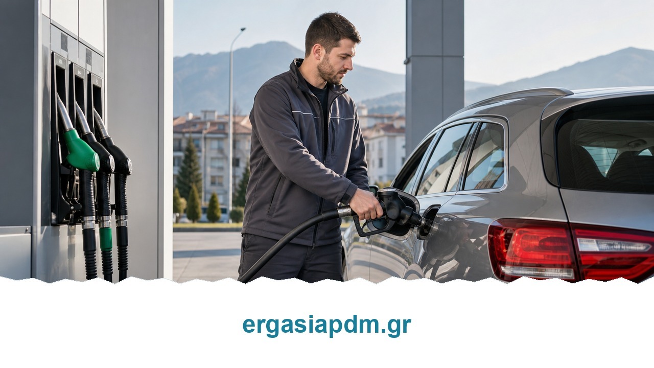Υπάλληλος σε πρατήριο καυσίμων στην Πτολεμαΐδα – ergasiapdm.gr
