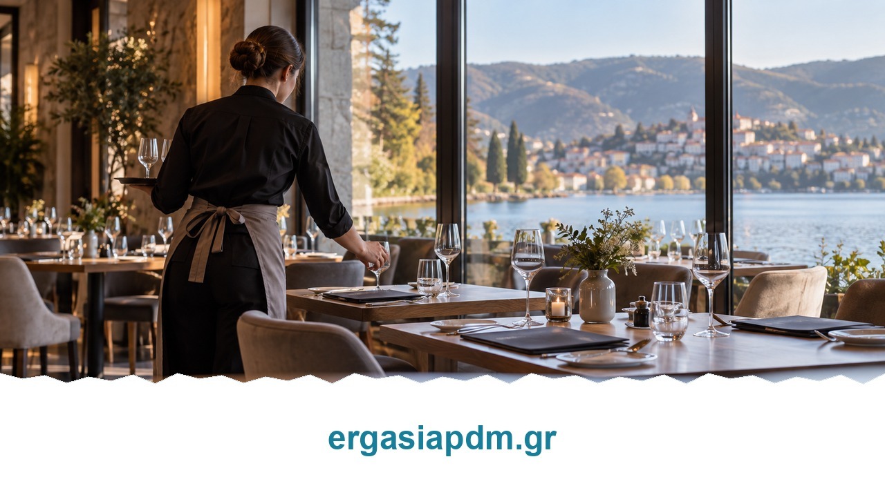 Family Restaurant Καστοριάς: Σερβιτόρος/α – νέα θέση εργασίας