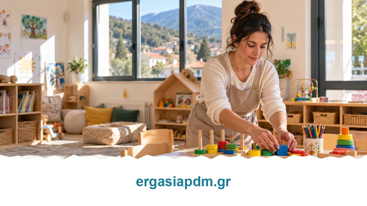 Δήμος Δεσκάτης: 1 ΠΕ/ΤΕ Παιδαγωγός και 2 ΔΕ Βοηθοί Βρεφονηπιοκόμων – νέα θέση εργασίας