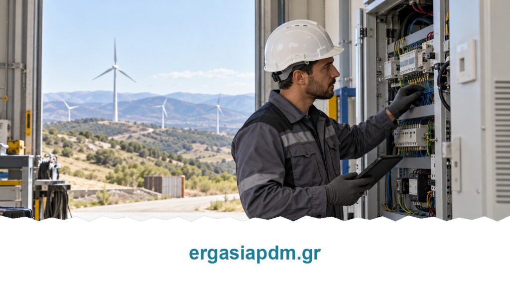 ZEPHIROS: Ηλεκτρολόγος Μηχανικός ανεμογεννητριών στη Δυτική Μακεδονία – νέα θέση εργασίας