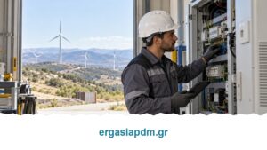 ZEPHIROS: Ηλεκτρολόγος Μηχανικός ανεμογεννητριών στη Δυτική Μακεδονία