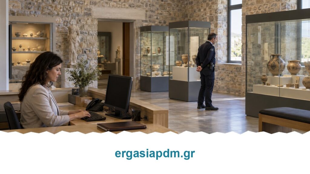 Υπουργείο Πολιτισμού ΣΟΧ 2/2026: 15 θέσεις σε Γρεβενά, Καστοριά, Κοζάνη και Φλώρινα – νέα θέση εργασίας